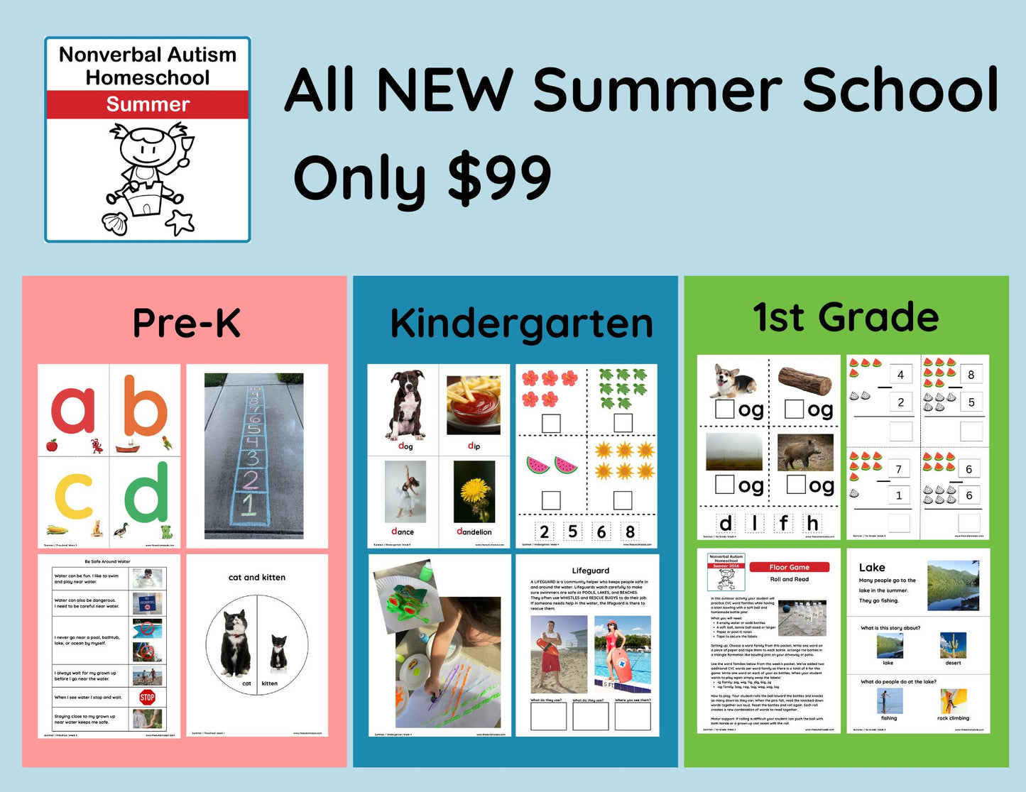 Autism Oasis Kindergarten Summer School